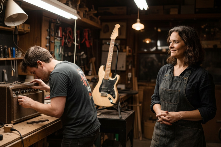 erro ao melhorar timbre em guitarra