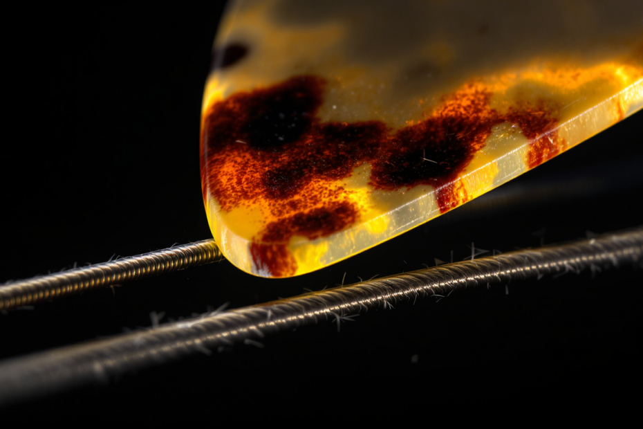 Transiente do Som Guitarra em ação