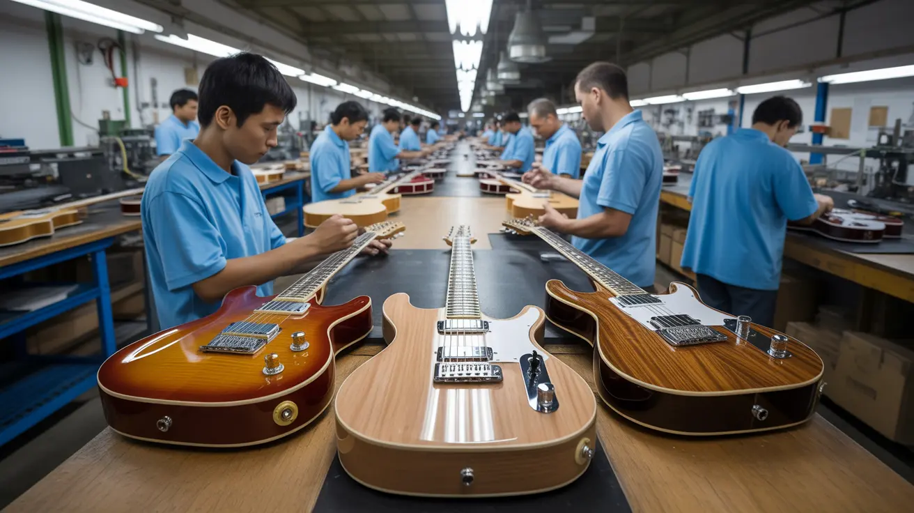 O que São Guitarras de Lote e Por Que Isso Importa?
