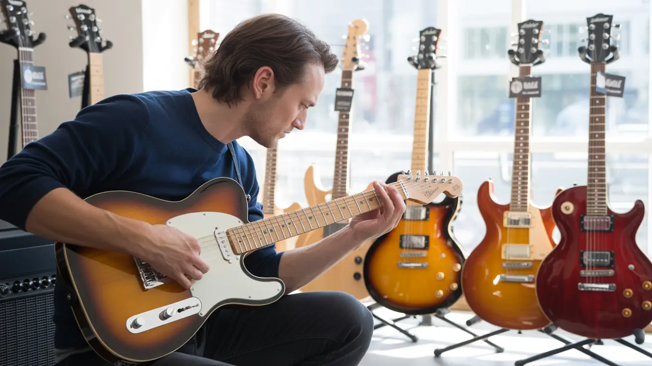 Como Identificar as Diferenças e Escolher a Melhor Guitarra de um Lote?