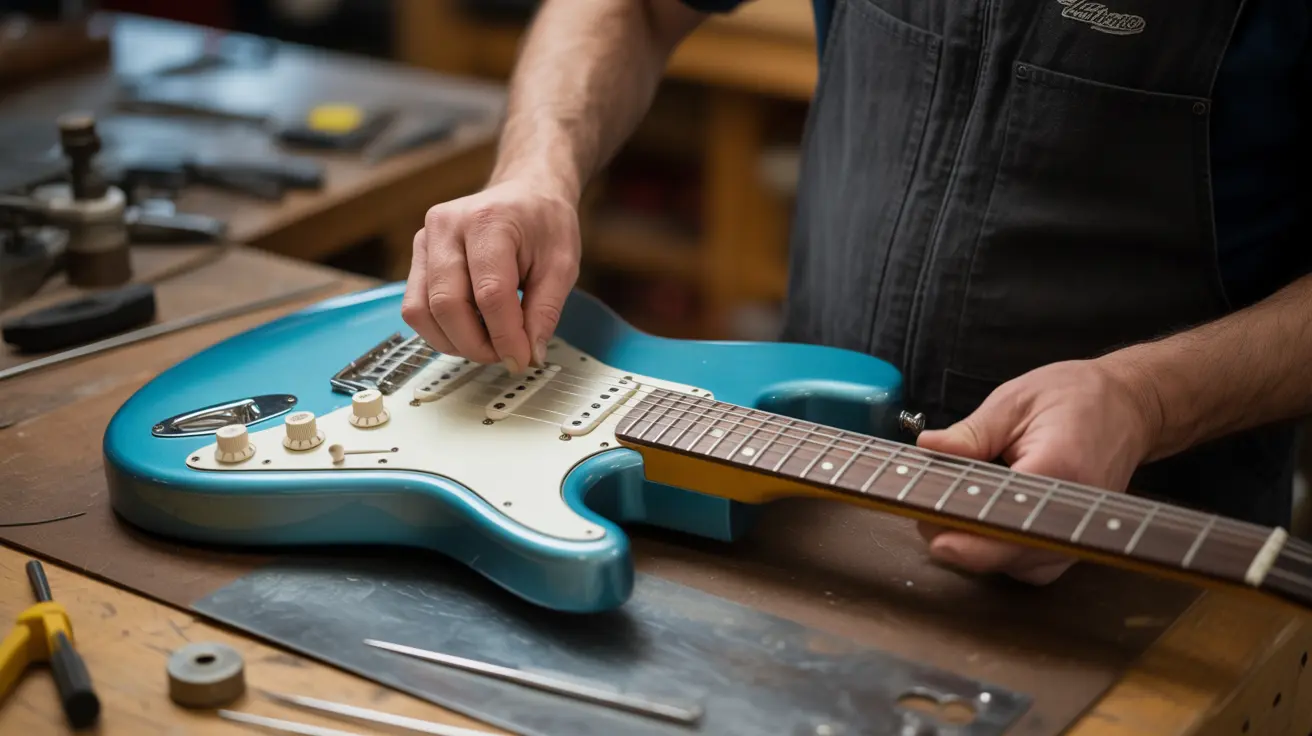 Replicando a Tensão SRV: A Guitarra, os Riscos e os Ajustes