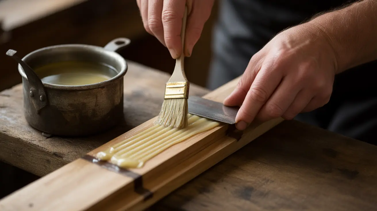 O Coração da Luthieria: Limpeza e Aplicação da Cola