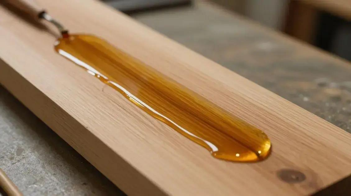  Selagem técnica com óleos polimerizáveis